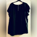 Style & Co Black Medallion Modern Boho Blouse Size XL Photo 10