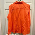 Eddie Bauer Semi Sheer Cotton Button Up Travel Shirt size Large Photo 2