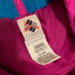 Columbia Vintage 90s women’s  pink color block ski snow pants, size large Photo 4