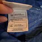 Disney Characters Blue Button Up Hawaiian Shirt Size XL Photo 4