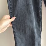 Merona Bootcut Black Denim Jeans, White Streaked Jeans, Size 14 Regular Photo 5