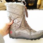 Columbia Ice Maiden II Boots Women's Size 8 Gray Waterproof Outdoor Winter Shoes Photo 10