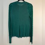 Free People Intimately  No Limits Lace Inset Layering Top Green L Photo 9