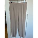 Babaton Aritzia  Conan Tuxedo Stripe Trouser Beige/Cream Stripe ,Size 10 NWOT Photo 1