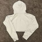 Lululemon  All Yours Cropped Hoodie Size 6 Ocean Air Photo 7