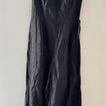 Reformation Ciara Linen Black Jumpsuit 4 Photo 4