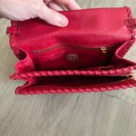 Tory Burch  Red Woven and Gold Small Purse Photo 2
