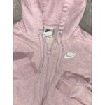 Hoodie Full Zip Jacket Women's Small Pink Heathered NIKE sportswear NSW Photo 1