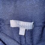 Habitat  clothing Navy Blue Pull On Crop Pants‎ Size Medium Photo 5