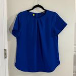 Lands End Royal Blue Women's Blouse Size 10 Photo 0