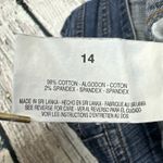 Gloria Vanderbilt  Women's Mid‎ Rise Blue Denim Capri Super Cute [Size 14] Photo 3