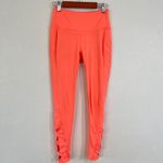 Free People Movement Women's Papaya Punch Very Prairie Leggings XS Stretch Gym Photo 1