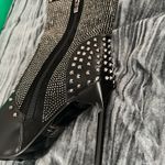 Lauren Lorraine Studded Black High Heel Boots Size 10 by   Photo 2