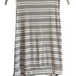 Caution to the Wind Striped Black and White Sleeveless Top Photo 1
