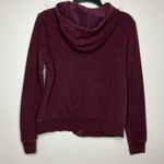 UGG  full zip jacket maroon size small Photo 5