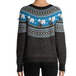 Holiday Time  Polar Bear Preppy Christmas Fisherman Teacher Ugly Sweater S Photo 1