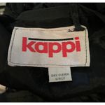 Vintage Kappi Dress Womens Small Black Lace Peplum Midi Cocktail Made USA 80s Photo 12