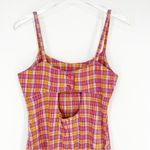 California Concepts Vintage Y2K Plaid Mini Dress 5 Pink Size undefined Photo 3