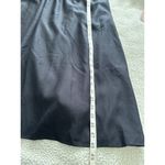 Madewell  V-Neck Balloon Sleeve Empire Midi Dress In Black NO147 Size M Photo 10