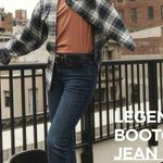 Lee BOOTCUT JEANS Womens Size 10 Medium Legendary Style New Photo 1