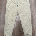 FIGS  Technical Collection Jogger Scrub Pants Women's Large Tan MedicalCore Photo 0