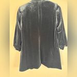 EXPRESS Black Shawl Collar Velvet Boyfriend Blazer Jacket size Small $108 Photo 10