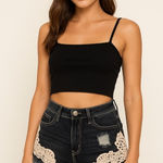 Almost Famous Crave Fame  Jean Shorts Size 11 Photo 0