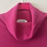 COS  Hot Pink Turtleneck Lightweight 100% wool sweater or Top in Size Large Photo 2