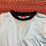 Nike RETRO LIGHT BLUE MESH SLEEVE TEE SHIRTS Photo 3