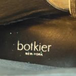 Botkier  Lace Up Ankle‎ Boots Women Olive Green Suede Buttons Heeled Booties 6.5 Photo 8