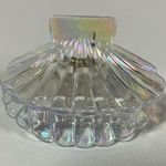 Clear Iridescent Seashell Shell Claw Clip Hair Accessory 🐚✨ White Photo 2