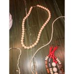 Bundle of Pearl Beaded Jewelry White Pearls, Brown Pearls, Glass Pearls, Beads Photo 4