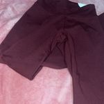 Aerie  burgundy leggings Photo 1