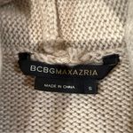 BCBGMAXAZRIA  Wool/Angora Blend Belted Knit Cardigan Sweater Women’s Small Cream Photo 3
