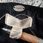 cupio  Black Textured Fabric Cozy Gray Sherpa Vest Photo 6