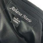 Athena Marie  Black Suede Studded Maxi Y2K Skirt S Photo 3