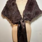 Jenni Women's cape made of rabbit fur .$27. Photo 0