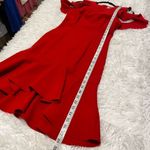 Cinq à Sept Michah Cold Shoulder Mini Dress in Red Size 2 Photo 5