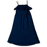 Aritzia  Wilfred Georgette Ruffle Spaghetti Strap Silk Dress Size XS Photo 6