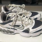 Nike Women's Grey and White Athletic Shoes Photo 0