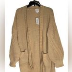 Hippie Rose  Chenille Cable-Knit Cardigan Photo 0