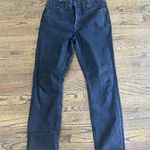 Jen7 7 for All Mankind Slim Women's Size 4 Black Denim Stretch Jeans Photo 1