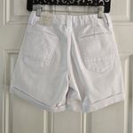 Rachel Zoe  Hi Rise Shorts Womens 6 White Stretchy Denim High Rise 90s Y2K Shorts Photo 1