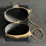 Vintage Art Nouveau Deco Pillow/Wedding Purse (Copper, Brass, Pewter) Gold Photo 3