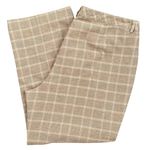 L.L. Bean Classic Fit Straight Plaid Lined Pants Women's Size 20 Petite Tan Photo 0