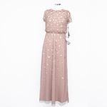 Adrianna Papell - Petite 3D Embellished Blouson Gown Photo 6