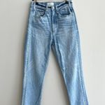 McGuire Denim  Vintage Slim Raw Hem Light Wash Jeans, Size 25 Photo 2