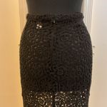 H&M 🌹  Crochet See Thru Black Skirt Photo 5