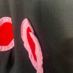 Lazy Oaf  Weirdo Romper size uk 6 us 2 black/red/pink heart Photo 5