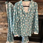 Munki Munki Flannel Snowman Pajamas Set XXL Photo 0